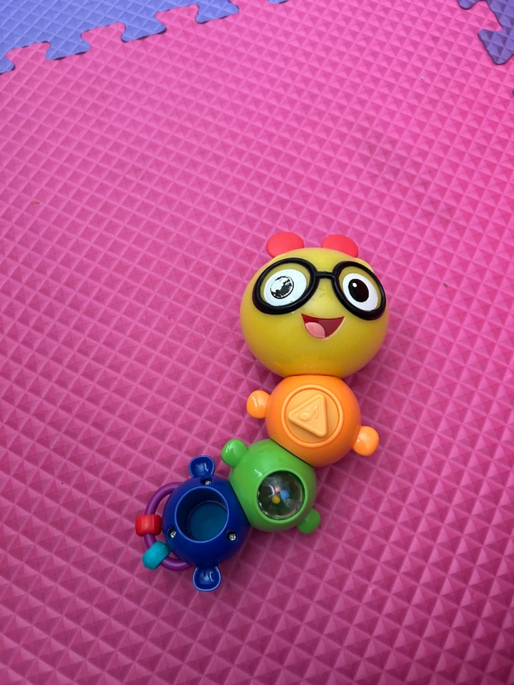Baby Einstein toy caterpillar